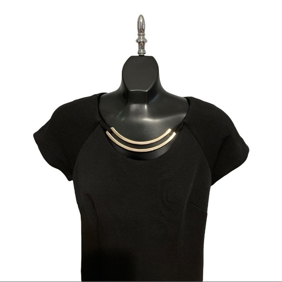 Dresses 3 for $50 
Women’s Laura Little Black Gold Statement Dress Size 8 - Picture 1 of 6